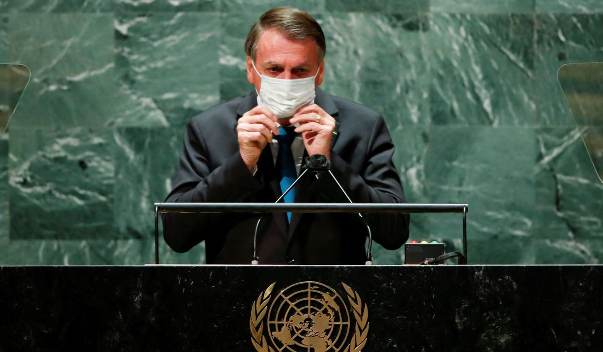 Brazil's Bolsonaro in COVID isolation after trip to U.N.